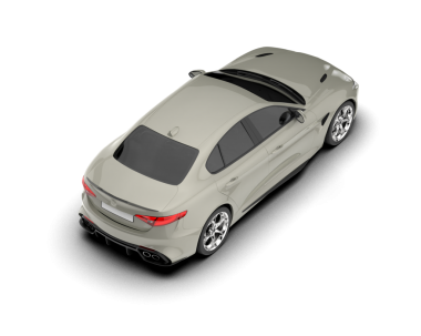 Modern modern lüks araba beyaz arka planda 3 boyutlu