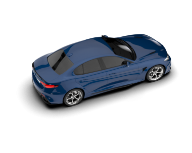 beyaz arka planda modern araba