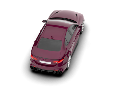 modern lüks araba gri arka planda izole edilmiş