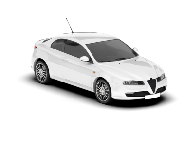 Araba beyaz arka planda izole edilmiş. Vektör çizimi. en üstteki görünüm.