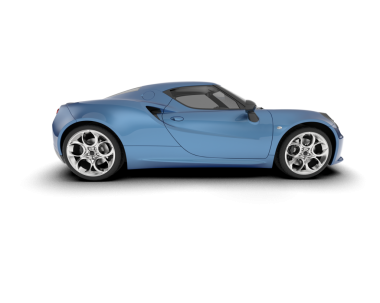 modern otomobil beyaz arka planda izole edildi. 3 boyutlu çizim - illüstrasyon