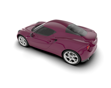 Beyaz arkaplandaki araba.