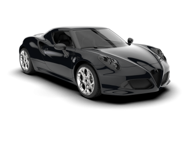 Modern spor araba beyaz arka planda izole edilmiş..