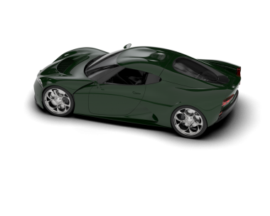 Modern spor araba - 3D render