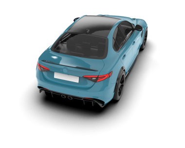 modern araba beyaz arka planda izole edildi. 3 boyutlu çizim - illüstrasyon