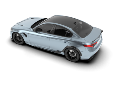 modern araba beyaz arka planda izole edildi. 3 boyutlu çizim - illüstrasyon