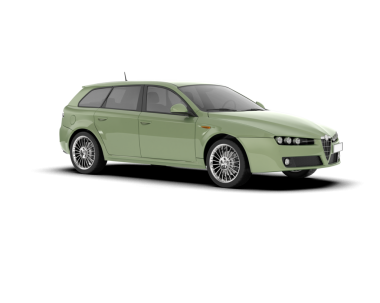 beyaz arka planda modern araba.