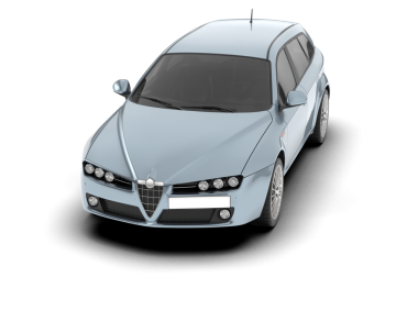 Yansımalı gerçekçi bir araba