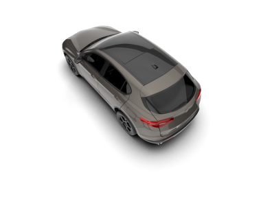 beyaz arkaplanda izole edilmiş araba 3 boyutlu görüntüleme