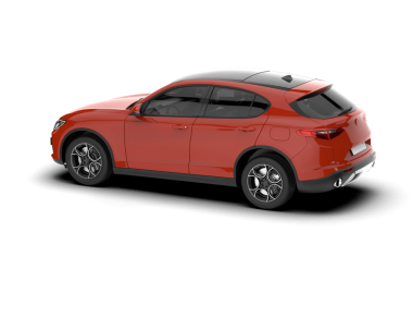 Modern cip beyaz bir araçla izole edilmiş. 3d oluşturma.