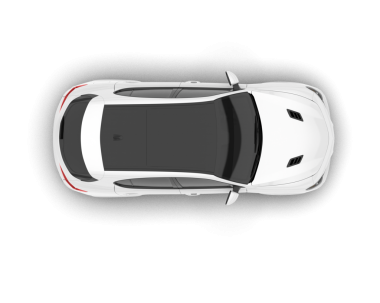 Gerçekçi araba izole edildi. vektör illüstrasyonu.