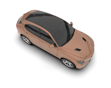 Bir markanın 3 boyutlu tasarımı - daha az genel bir araba