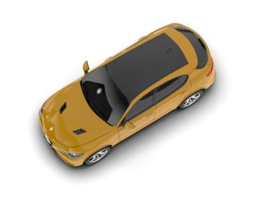 Daha az genel bir konsept arabanın 3 boyutlu çizimi