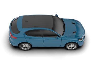 modern kompakt araba beyaz arkaplanda izole edildi.