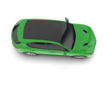 beyaz arkaplanda izole edilmiş araba 3 d illüstrasyon - resim