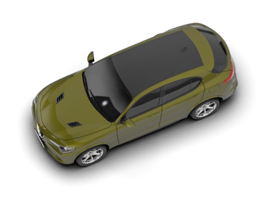 Bir arabanın 3 boyutlu görüntüsü