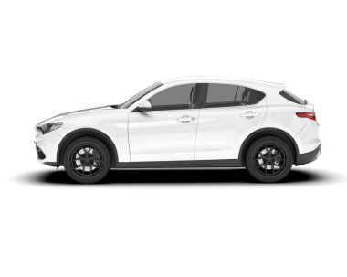 modern suv. Beyaz bir arka planda izole edilmiş. 3d oluşturma.