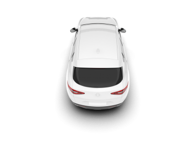 gerçekçi 3 boyutlu beyaz SUV çizimi