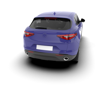 modern otomobil arka planda 3 boyutlu görüntüleme