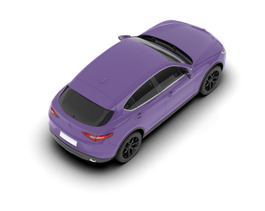 Stüdyo ortamında daha az genel bir konsept arabanın 3 boyutlu çizimi