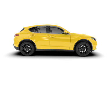 Gerçekçi bir araba. ön görünüm.