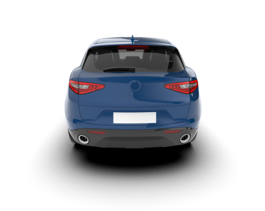 araba arka görünümü