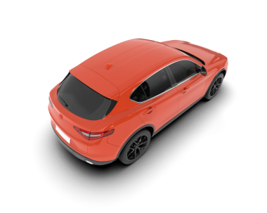 modern lüks kırmızı araba