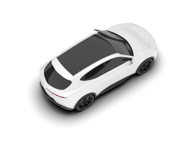 Modern lüks araba. Beyaz bir sedanın gerçekçi çizimi. vektör