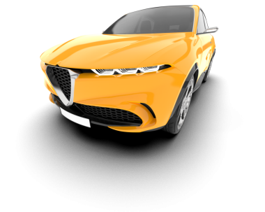 gerçekçi araba vektör çizimi beyaz arkaplanda izole edildi.