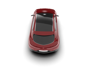 Stüdyo ortamında markasız bir SUV 'un 3 boyutlu çizimi