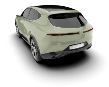 Bir markanın 3 boyutlu görüntülemesi - daha az genel SUV