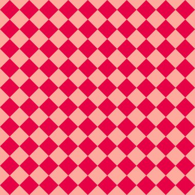 Kırmızı tonlarda soyut geometrik kusursuz desen. Soyut retro eşkenarlar.