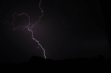 Kashubian Tepeleri 'nde fırtına var.