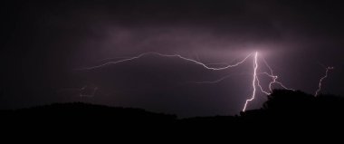 Kashubian Tepeleri 'nde fırtına var.