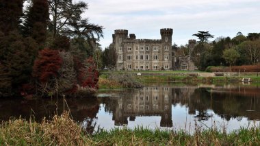 Şato, Co Wexford, İrlanda 'da. Johnstown Kalesi bir ortaçağ kalesidir..