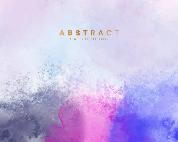 Abstract Watercolor Textured Background Design Your Date Postcard Banner Logo — Stock Vector