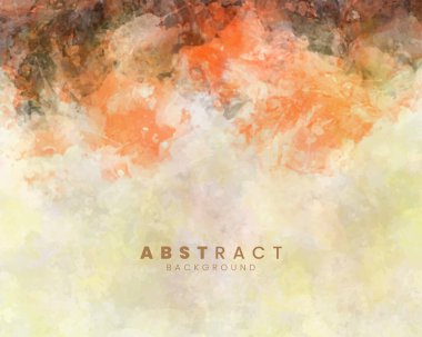 Soyut suluboya desenli arka plan. Randevunuz, kartpostalınız, afişiniz, logonuz için tasarım.