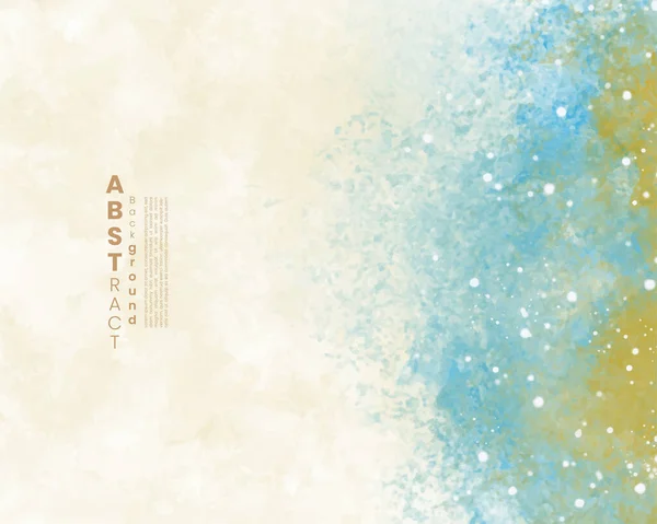 Abstrait Fond Texturé Aquarelle Conception Pour Votre Date Carte Postale — Image vectorielle