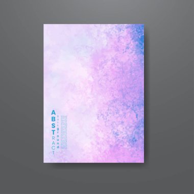 Suluboya geçmişi olan kartlar. Kapak için tasarım, tarih, kartpostal, afiş, logo.