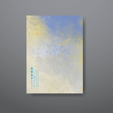 Suluboya geçmişi olan kartlar. Kapak için tasarım, tarih, kartpostal, afiş, logo.