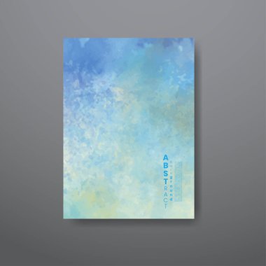 Suluboya geçmişi olan kartlar. Kapak için tasarım, tarih, kartpostal, afiş, logo.