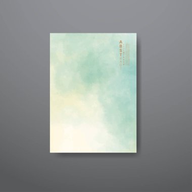 Suluboya geçmişi olan kartlar. Kapak için tasarım, tarih, kartpostal, afiş, logo.