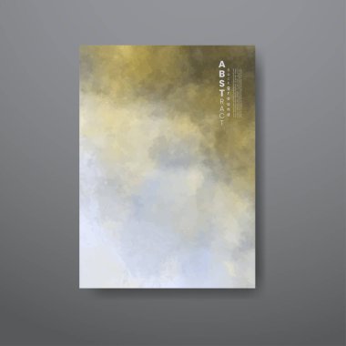 Suluboya geçmişi olan kartlar. Kapak için tasarım, tarih, kartpostal, afiş, logo.