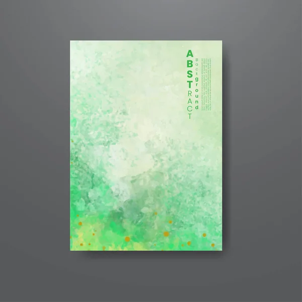 Karten Mit Aquarellhintergrund Design Für Ihr Cover Datum Postkarte Banner — Stockvektor