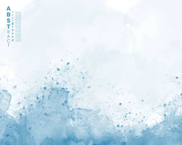Abstrakter Aquarell Hintergrund Design Für Ihr Cover Datum Postkarte Banner — Stockvektor