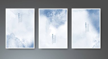 Soyut suluboya arka plan çizimleri. Kapak için tasarım, tarih, kartpostal, afiş, logo.