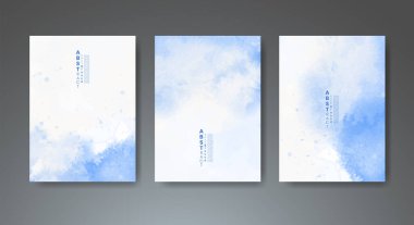 Soyut suluboya arka plan çizimleri. Kapak için tasarım, tarih, kartpostal, afiş, logo.