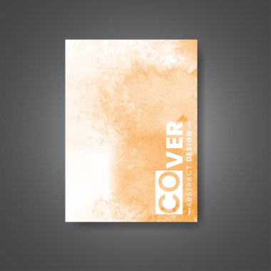 Suluboya arkaplan şablonu. Kapak için tasarım, tarih, kartpostal, afiş, logo.