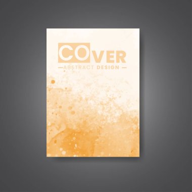Suluboya arkaplan şablonu. Kapak için tasarım, tarih, kartpostal, afiş, logo.