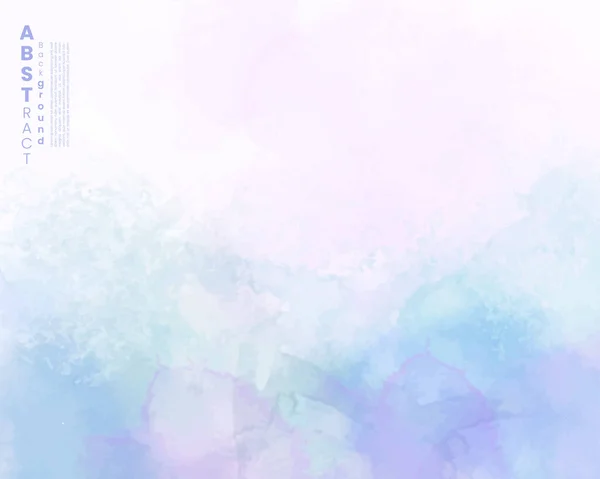 Abstracte Aquarelachtergrond Ontwerp Voor Omslag Datum Ansichtkaart Banner Logo — Stockvector